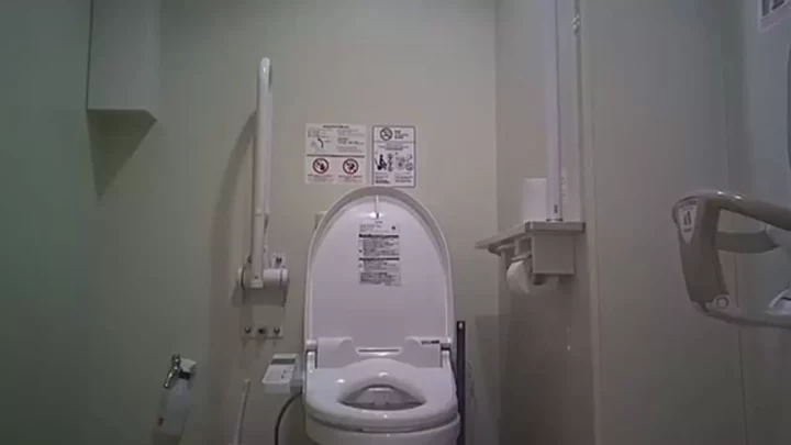 【衝撃】トイレでまさかの展開！彼女の熱い誘惑 のスクリーンショット 2