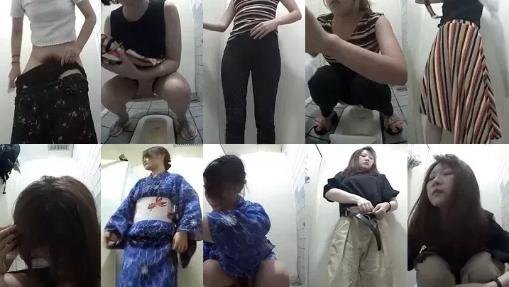 潮風と秘め事。海の家トイレで覗き見された素肌