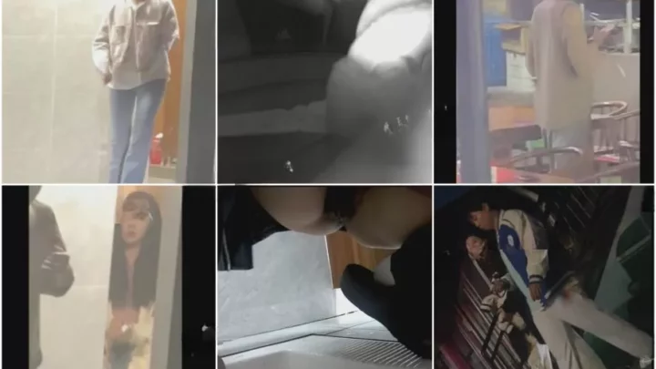 道の駅の女子トイレに隠しカメラ！美人たちの排泄