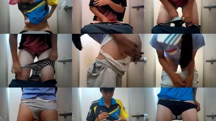 トイレの死角から狙う！盗撮カメラが捉えた衝撃の瞬間