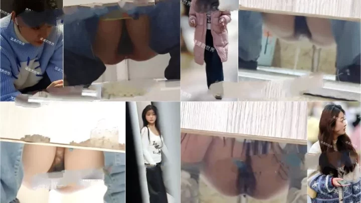 ビリヤード場の密室で…美女たちの秘密を覗き見
