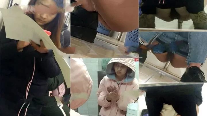 【盗撮】中国トイレの隠しカメラが捉えた決定的瞬間