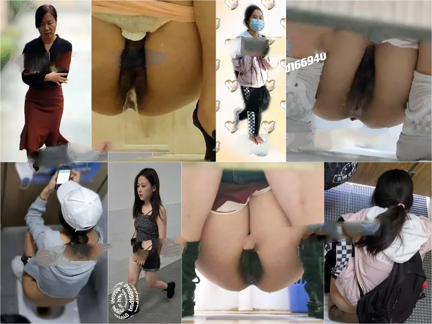 中国の公衆トイレで盗撮！衝撃の隠し撮り映像