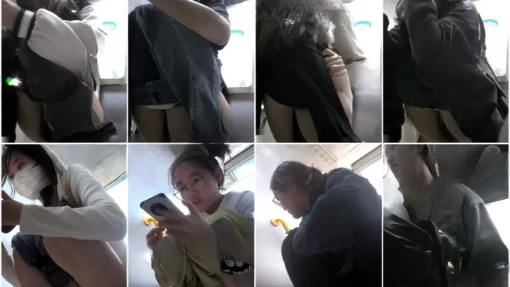 教員養成大学の隠し撮り!マスク姿の女子学生が…