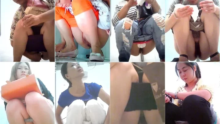 盗撮されたトイレの秘密:中国人女性の日常