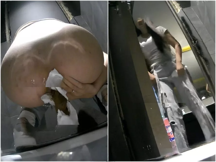 スナック嬢の秘密：トイレで魅せる禁断の排泄