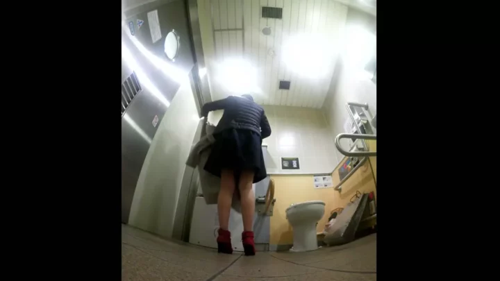 欲望が渦巻く都市の隠れた情景：駅・公衆トイレ盗撮 のスクリーンショット 1