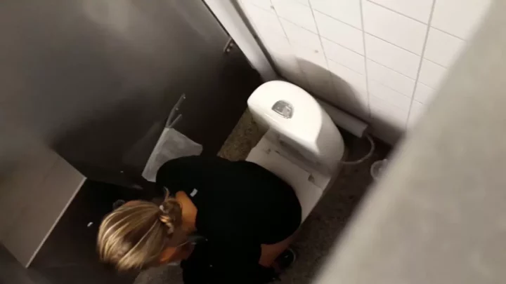 大胆不敵！公共トイレで放たれる禁断の排泄 のスクリーンショット 4