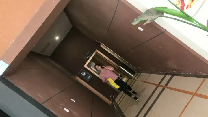 中国の公衆トイレで盗撮！大胆な裸尻の女性 のスクリーンショット 4